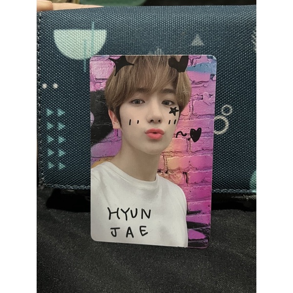 wts hyunjae the boyz ddd diy official photocard pc