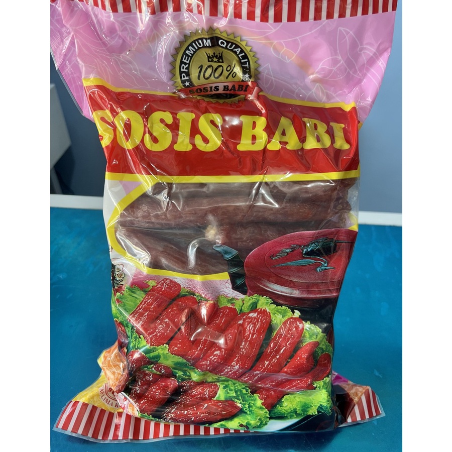 

Sosis babi lapchiong malaysia cap lima kelawar 3kg lapciong