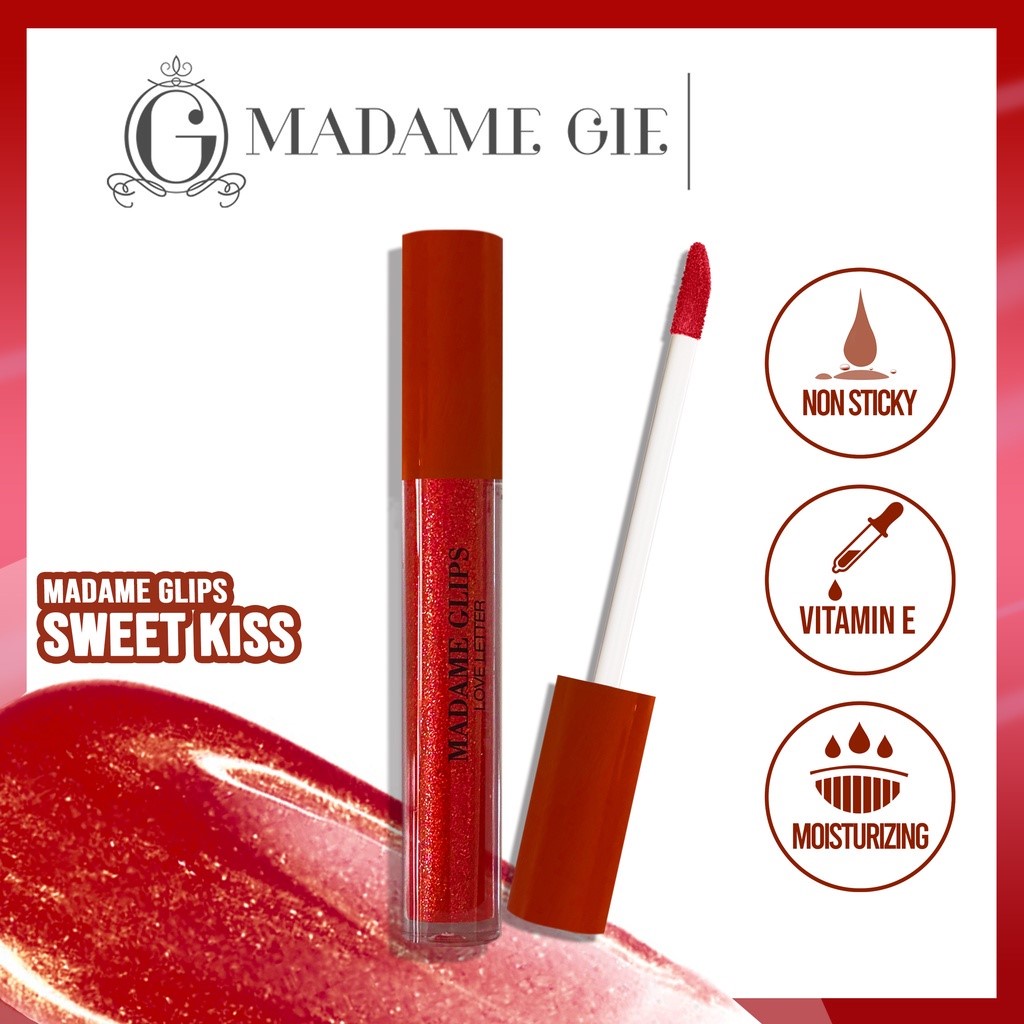 ⭐️ Beauty Expert ⭐️ Madame Gie Madame Glips | Madame Gie Lip Gloss | Lip Gloss Make Up Madame Gie