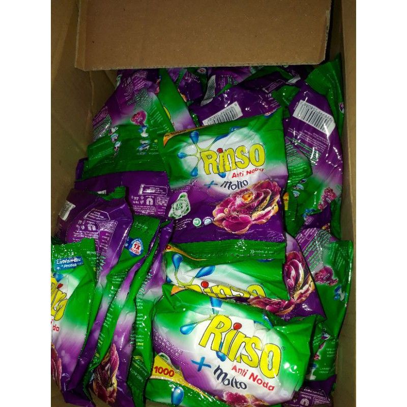 RINSO MOLTO BUBUK 40 GR - 126SACHET(1 KARTON)