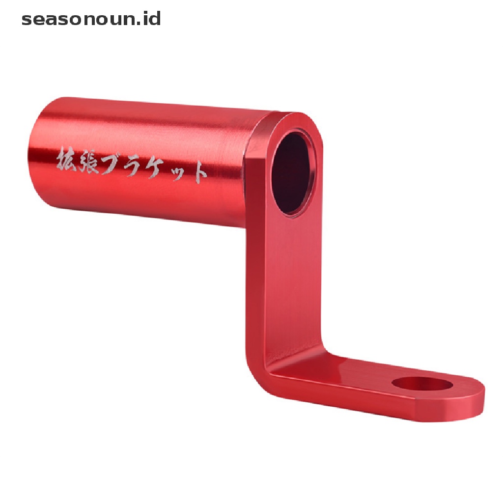 【seasonoun】 Aluminum Alloy Motorcycle Rearview Mirror Mount Handlebar Mirror Adapter Bracket .