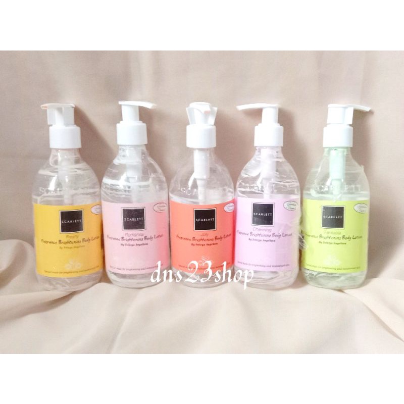 BOTOL KOSONG SCARLETT  BOTOL PUMP 300ML