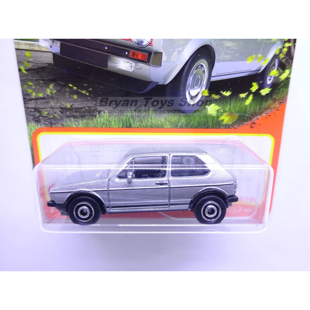 Matchbox 1976 Volkswagen Golf MK1 Abu-abu