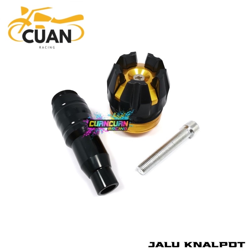 Jalu Knalpot Variasi Frame Slider Jalu Pelindung Knalpot Nmax R15 Vixion Vario 125 150 Mio