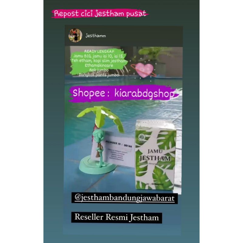 10cm Zekinesia beauty by JESTHAM READY isi 30 READY SIAP KIRIM