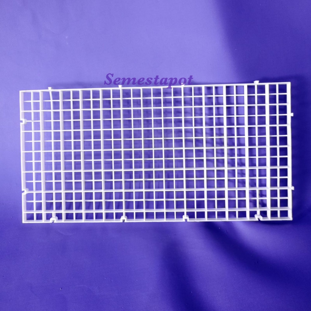 Sekat Aquarium 30x15 Plastik Grid Divider Holder