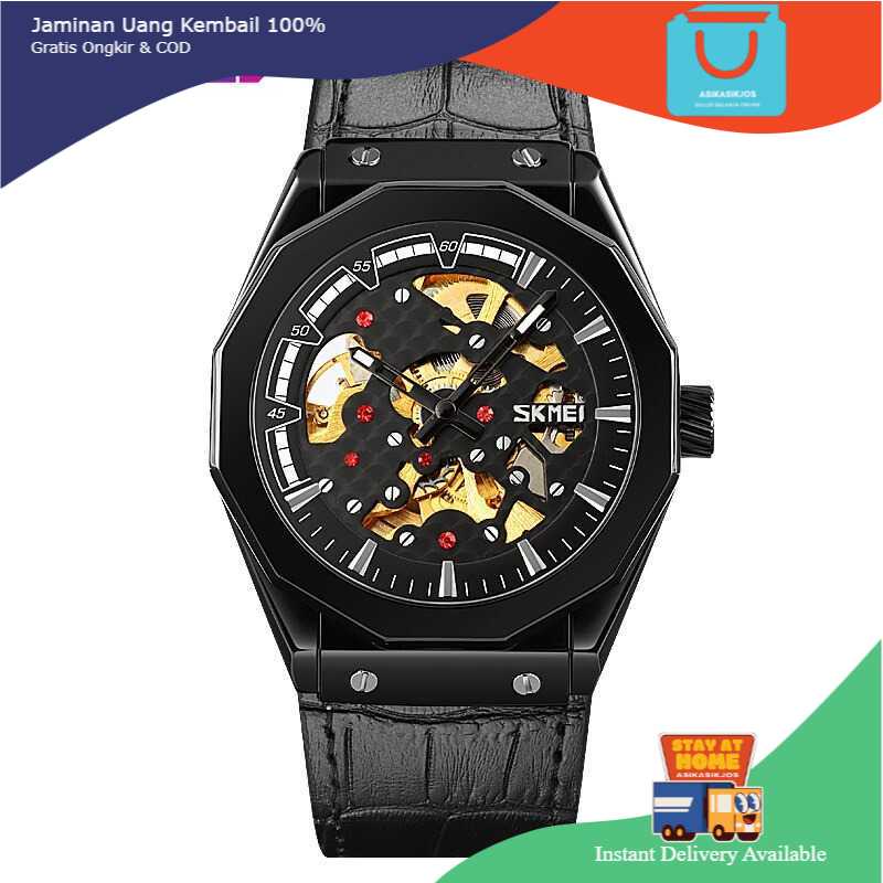 SKMEI ORIGINAL Jam Tangan Mechanical Pria Automatic Movement - 9248