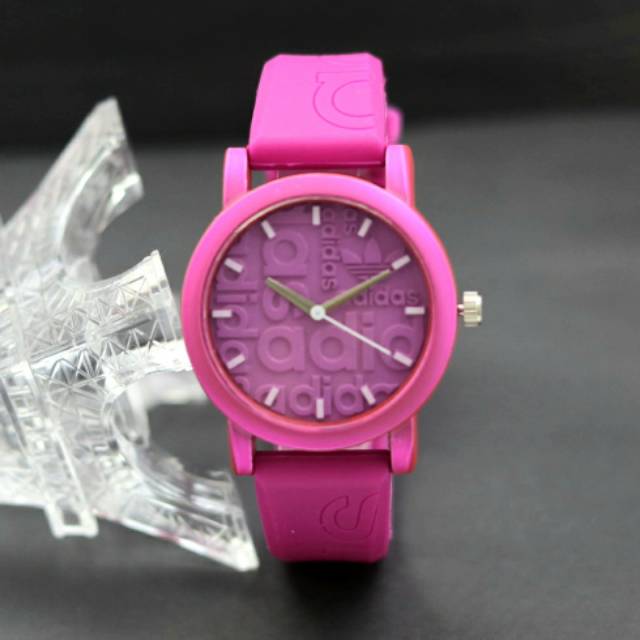 JAM TANGAN ADIDAS RUBBER WANITA