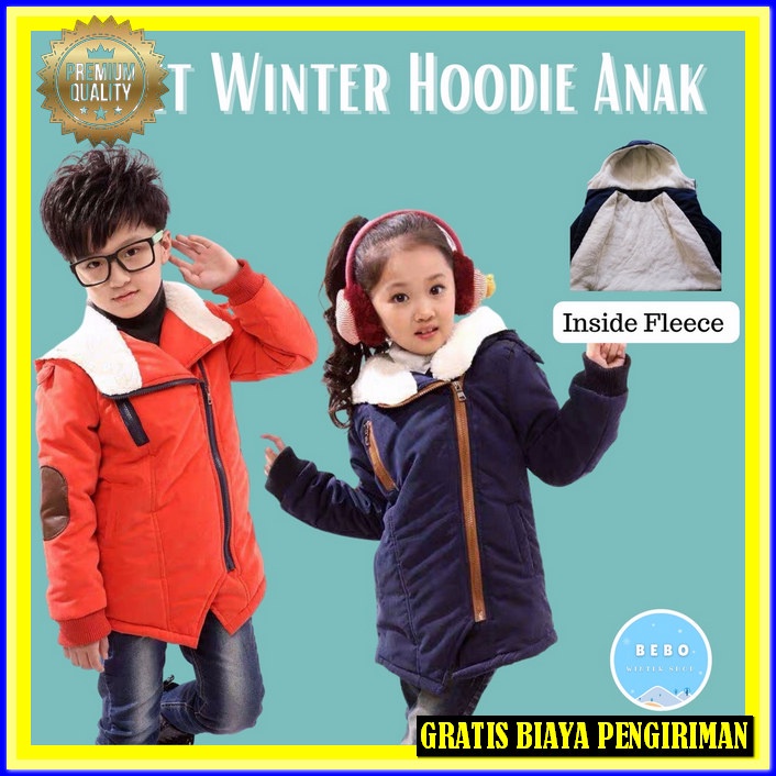Jaket Anak / Winter Lucu / Winter Anak Hoodie / Jaket Anak Bulu /Jaket Winter Anak Original Audrey