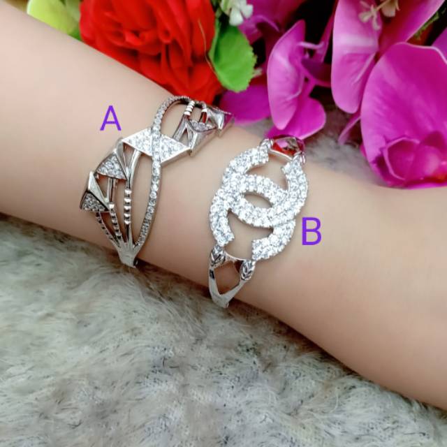 Xuping Gelang kolong silver A-B