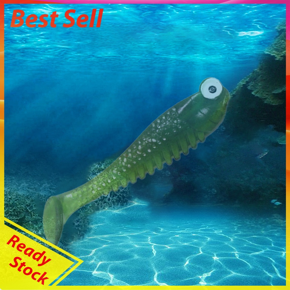 Fishing Lures 5.5cm 1.2g T Tail Soft Bait Artificial Wobblers Bass Swimbait
