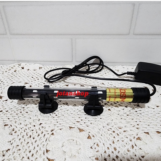 Kop Karet Dop Lampu Heater Selang Pipa Aquarium Aquascape Tempelan Kaca