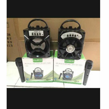 Speaker Bluetooth Original Fleco F-2924 Gratis mic wireless