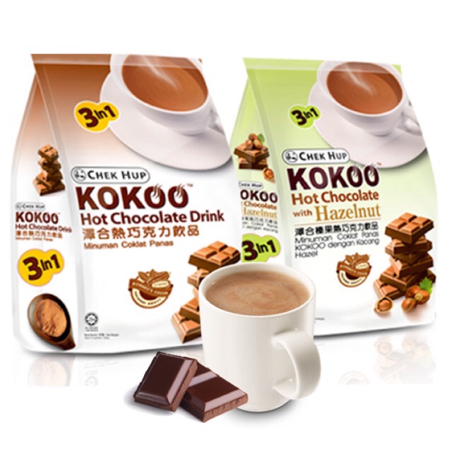 

Chek Hup 3 in 1 Kokoo Hot Chocolate Drink