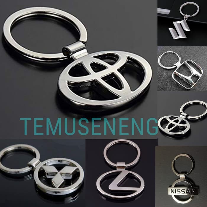 Gantungan Kunci Mobil Keychain Emblem Logo