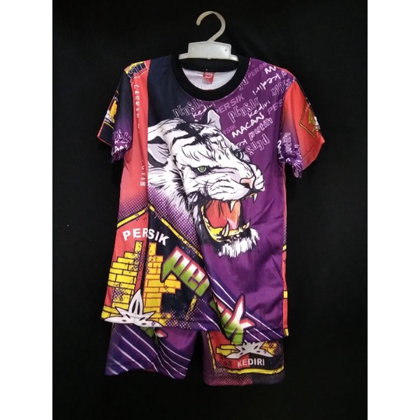Suporter anak persik kediri printing macan putih