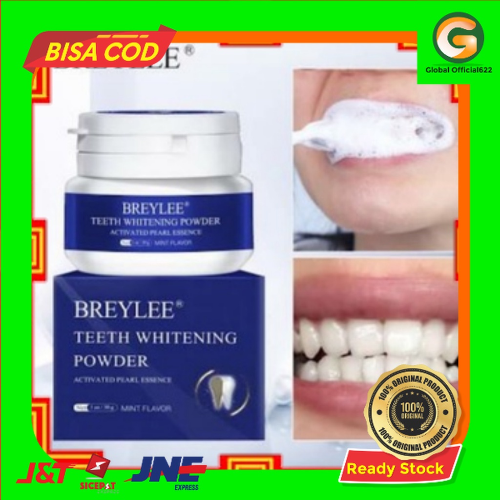 ⭐️⭐️BIG SALE⭐️ ⭐️VIRAL BREYLEE ORIGINAL (BISA COD &LANGSUNG KIRIM) Pemutih Gigi Kuning Kerak Penghil