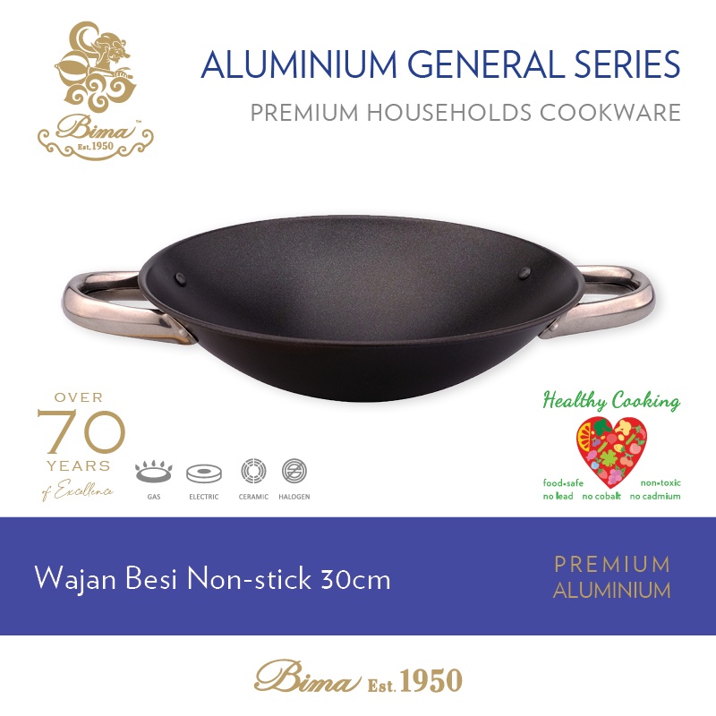 Bima Wajan Besi 30cm