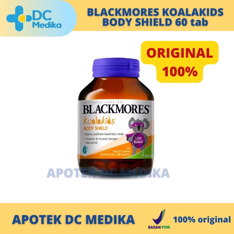 Blackmores Koala Kids / Vitamin Anak / Body Shield / Daya Tahan Tubuh / Suplemen Anak