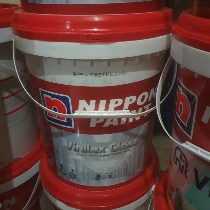 Cat Tembok Anti Kuman Vinilex Gloss Tinting Pail/Pel 25kg Nippon Paint