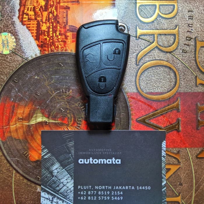Casing Kunci Mercy Mercedes Benz C240 W203 W210 W211 W220 Smartkey