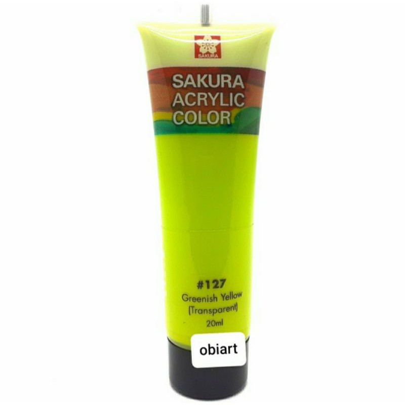 

Sakura Acrylic Color 20 ml Greenish Yellow