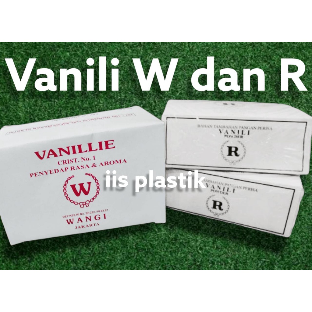 Vanilli bubuk sachet eceran vaneli vanili powder R 2gram