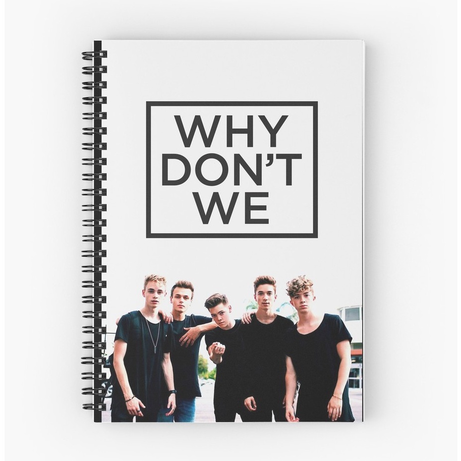 

Notebook WHY DONT WE Bebas Custom