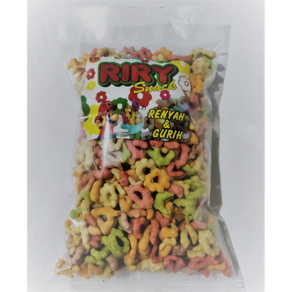 

SNACK KILOAN RIRY ORIGINAL SNACK RENYAH & GURIH KEMASAN 200 GRAM