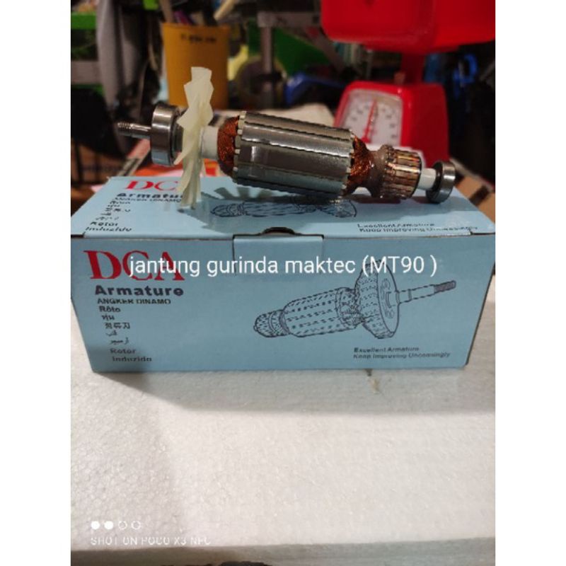 Armature gurinda maktec mt90/jantung gurinda maktec mt90