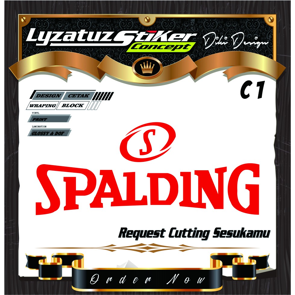 

STIKER CUTTING SPALDING