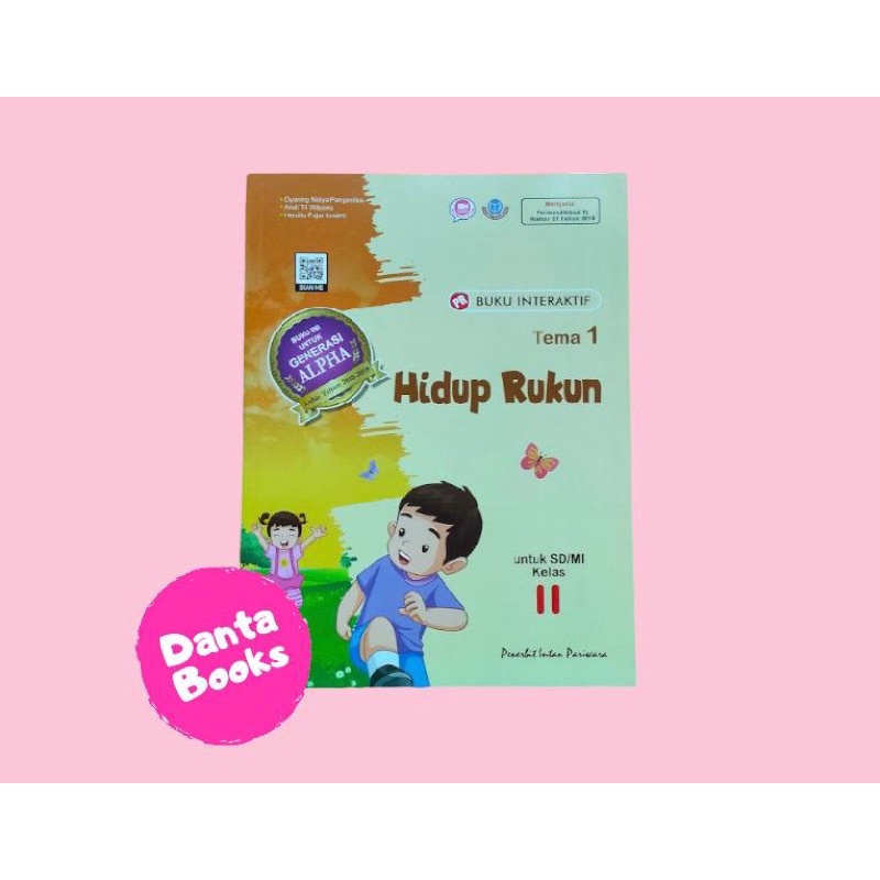 EDISI 2022-Buku LKS/PR SD/MI kelas II tema 1 Hidup Rukun-SD kelas 2- Intan Pariwara