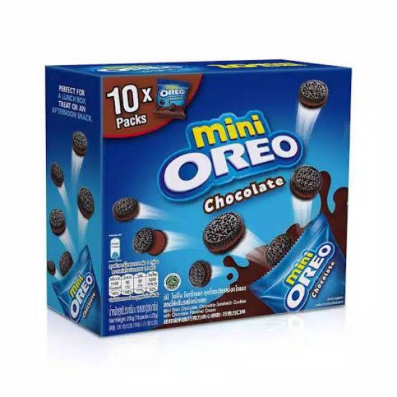 

Oreo mini original ( 10pcsx20.4gr) cemilan murah dan enak