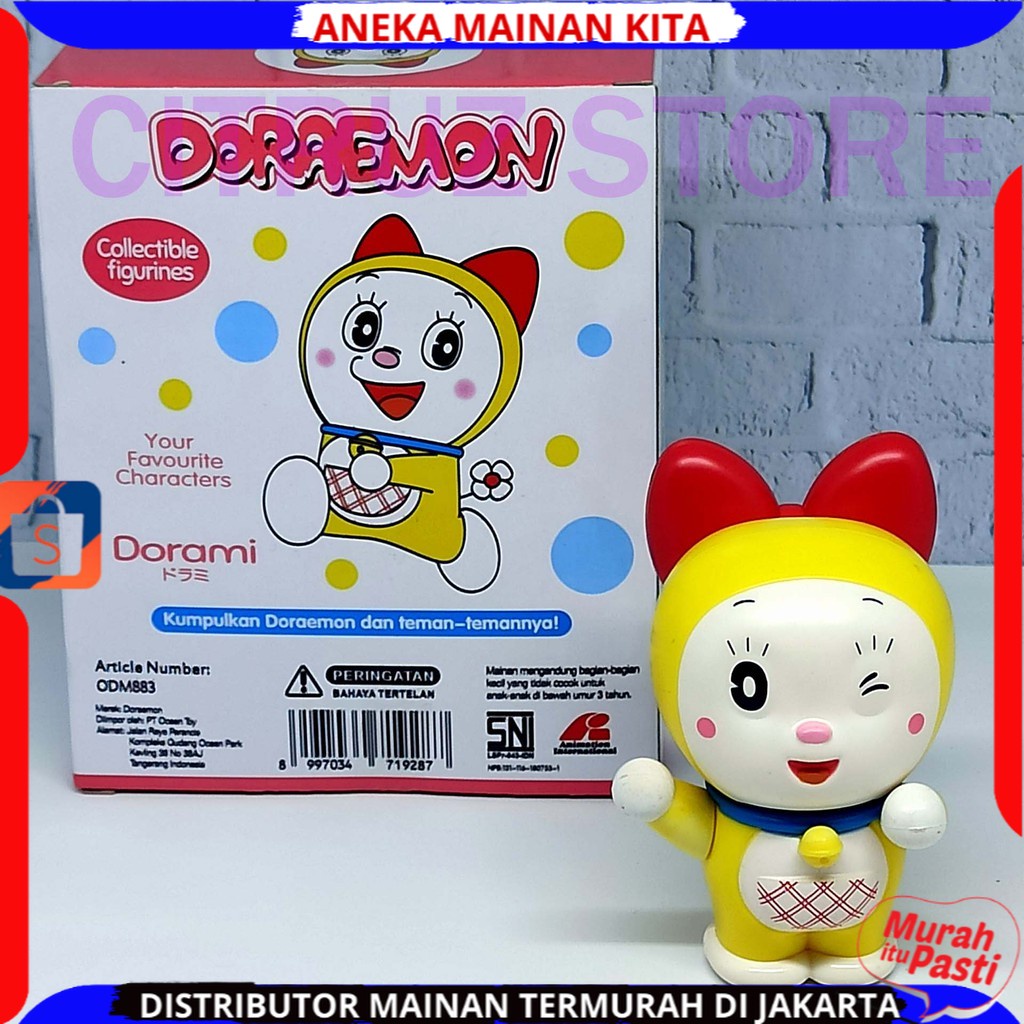 (BISA COD) PROMO Set Action Figure Doraemon - Action Figure Tokoh Doraemon - Set Figure anak