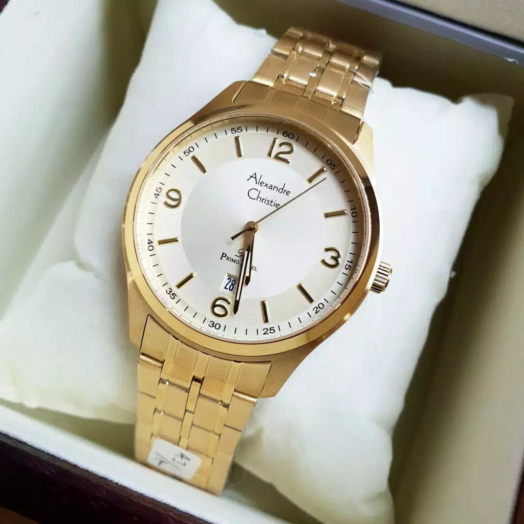 AC alexandre Christie 1010 pria original stainless steels gold