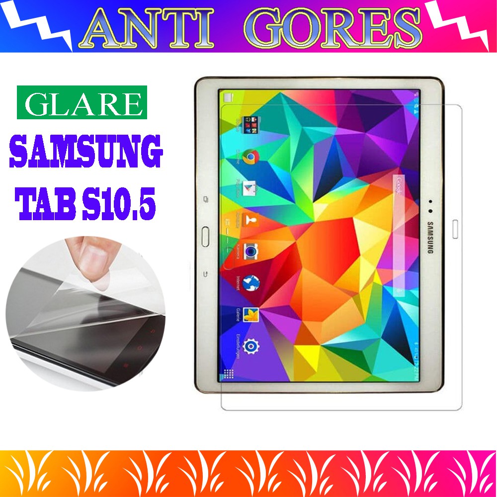 Anti Gores Samsung Tab S8.4 /715 S10.5 /T800 3 8/T3110 Tab4 8/T330 P3200 Screenguard Antigores