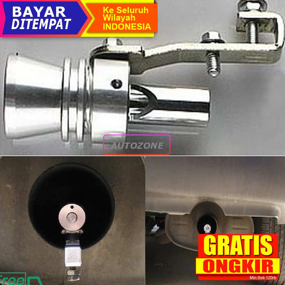 PENYIUL TURBO WHISTLE KNALPOT MOBIL | SIUL TURBO TRUCK PICK UP BIS Penyiul Knalpot mobil Turbo Sound Whistler Large / Fake Turbo Whistle Size S 1000-1600 / 1600 - 2000 / 2000 - 2400 / 2400 CC Grab Medan