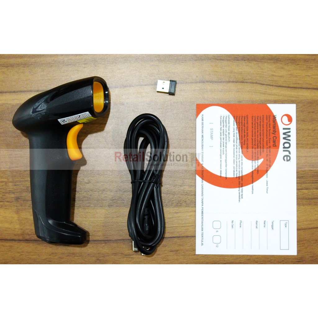 Barcode Scanner 2D Wireless Bluetooth - Iware BS-E82BT / BSE82BT