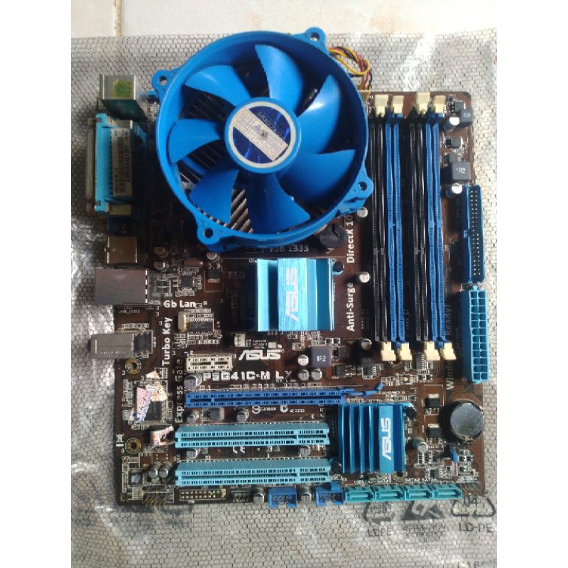 mobo Asus g41 ddr3 combo +procesor c2d E8400