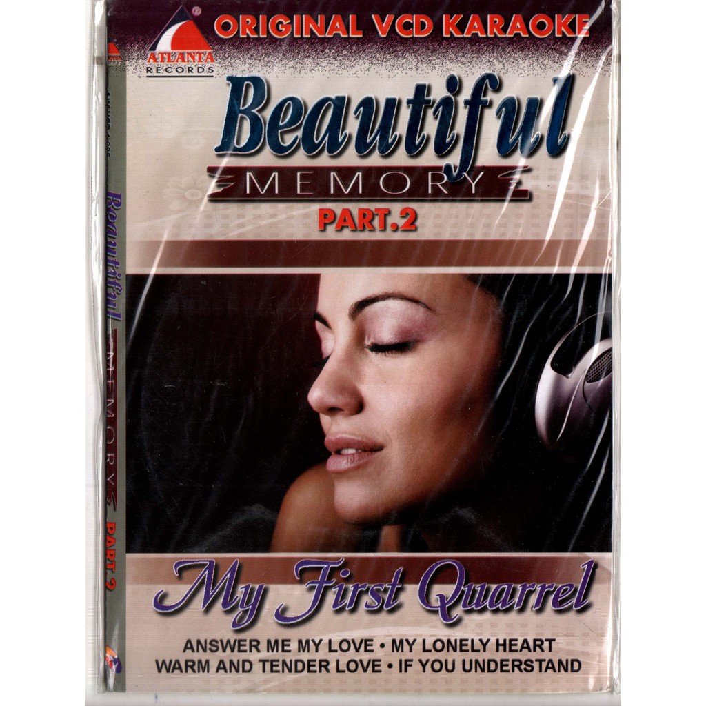 VCD KARAOKE BEAUTIFULL MEMORY PART.2 MY FIRST QUARREL