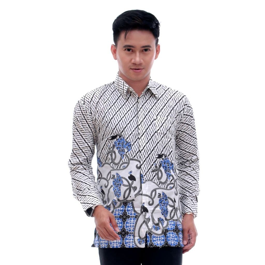 Batik Pria Lengan Panjang / Baju Batik Pria Lengan Panjang / Batik Pria Modern 2021