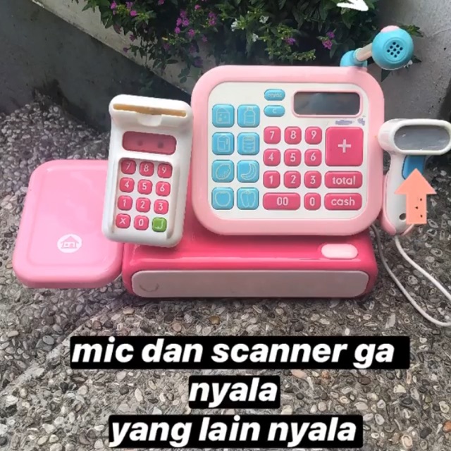 elc cash register pink