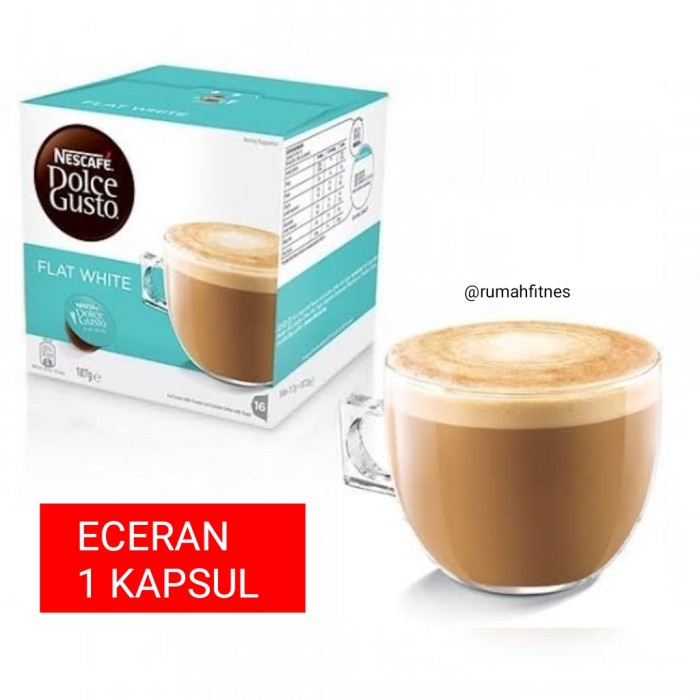 

ISTIMEWA NESCAFE DOLCE GUSTO FLAT WHITE - ECERAN KAPSUL