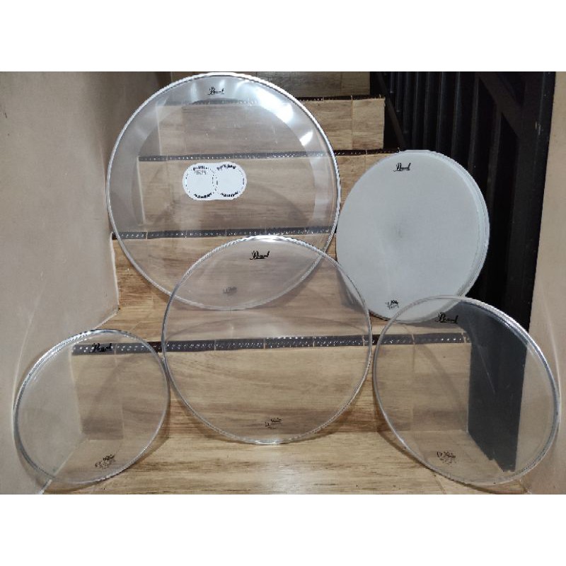 DrumHead / Drum Head / Head Drum REMO Original Pearl (Head Bawaan DrumSet Pearl Decade Maple)