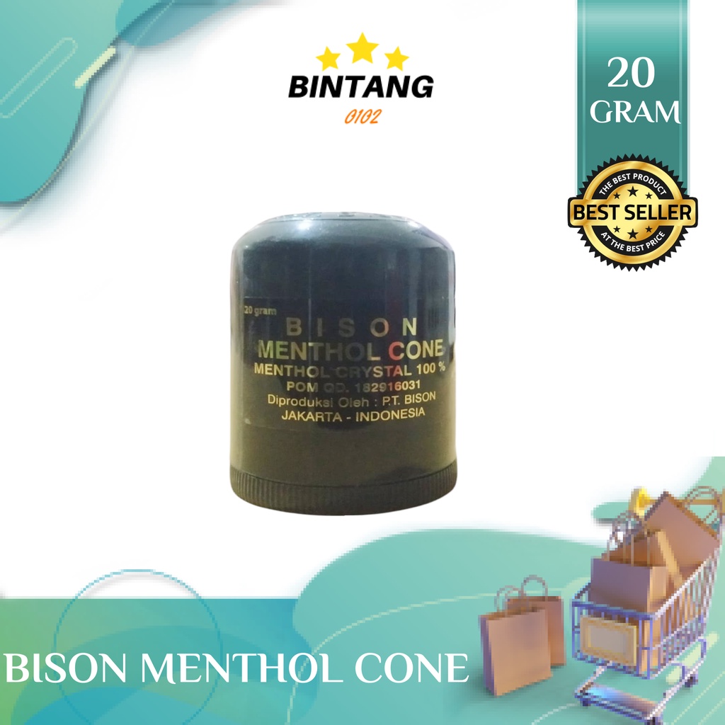 Bison Menthol Cone 20gr