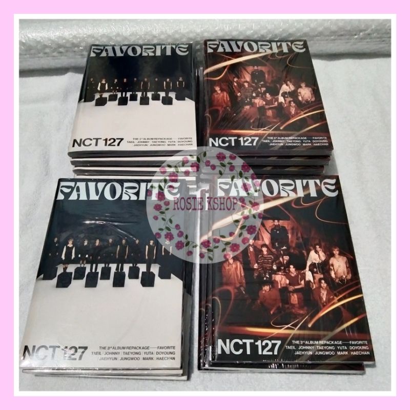(READY STOCK)Album NCT 127 Repackage "Favorite" (❌NO Rolled Poster)