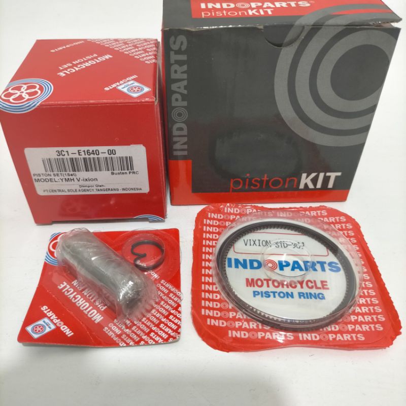 Piston Kit/Seher 3C1 Vixion Old Lama Asli Original INDOPARTS STD/Standar