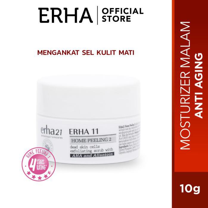 ERHA21 ERHA 11 HOME PEELING 2 10G - KRIM PEELING WAJAH