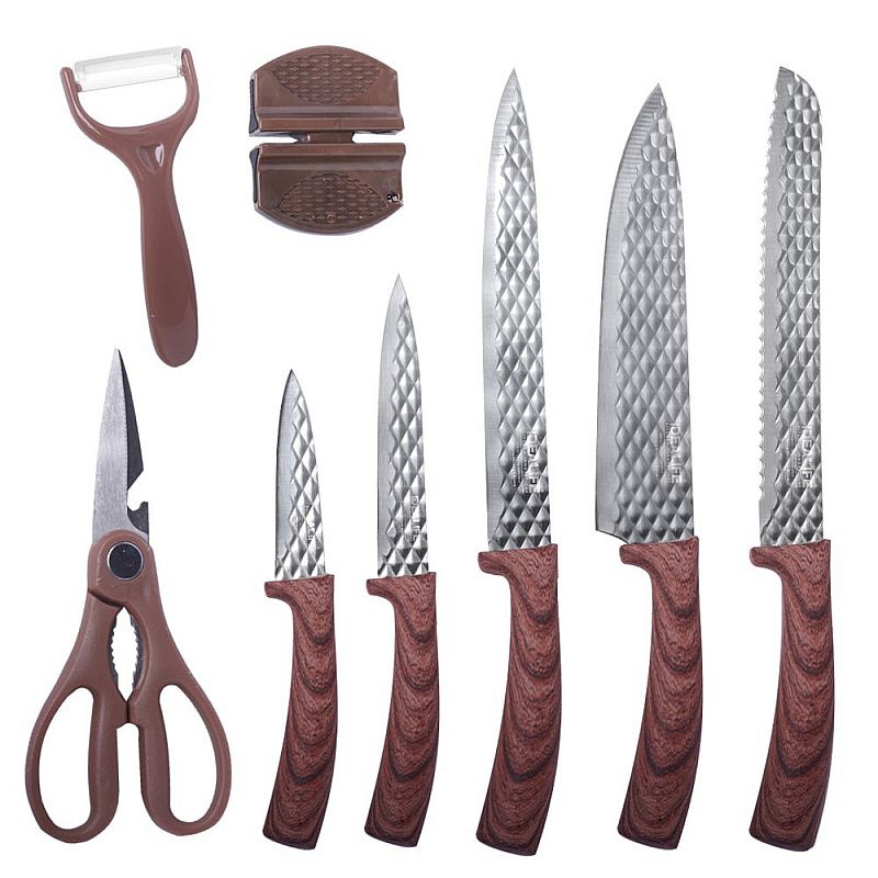 Professional Knife Set Perlengkapan Pisau Dapur IL163 IDEALIFE