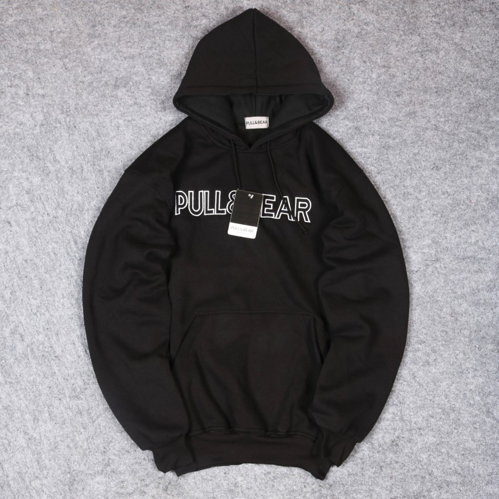Jaket Hoodie PULL&amp;BEAR EMBROID Unisex Good Brand